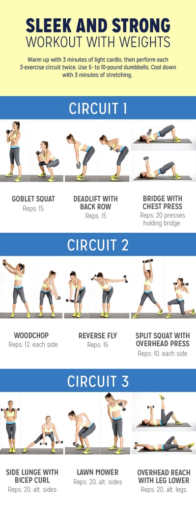 workout plan with weights for women