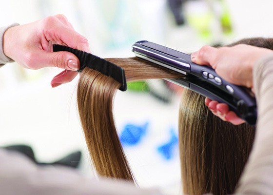 leave the flat iron