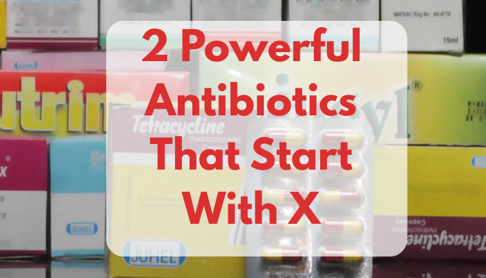 2 Powerful Antibiotics That Start With X