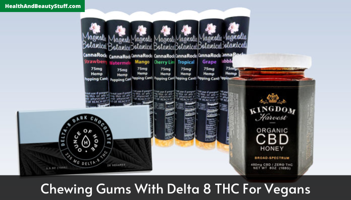 Chewing Gums With Delta 8 THC For Vegans