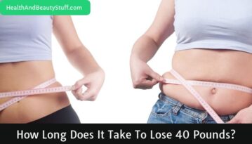 How long does it take to lose 40 pounds (1)