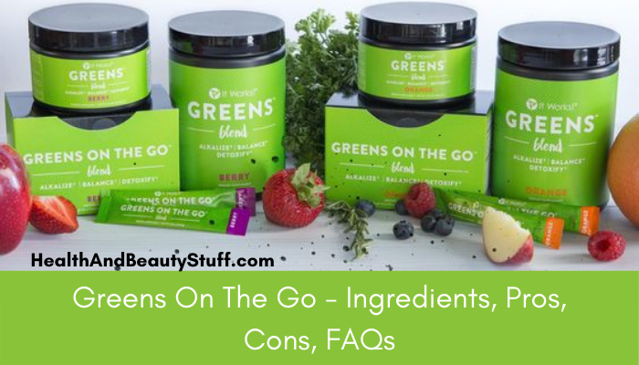 It works Greens On The Go benefits