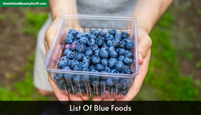 List Of Blue Foods