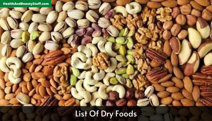 List Of Dry Foods