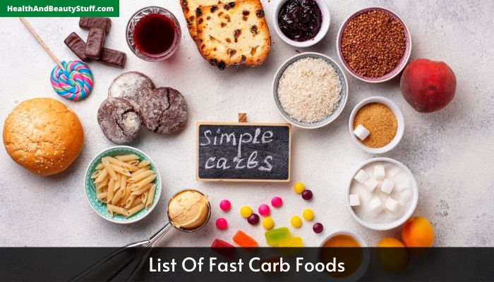 List Of Fast Carb Foods