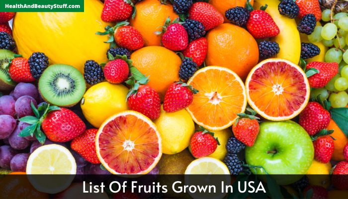 List Of Fruits Grown In USA