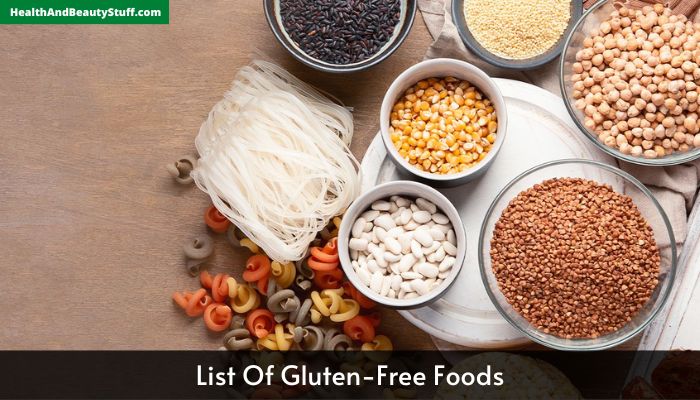 List Of Gluten-Free Foods