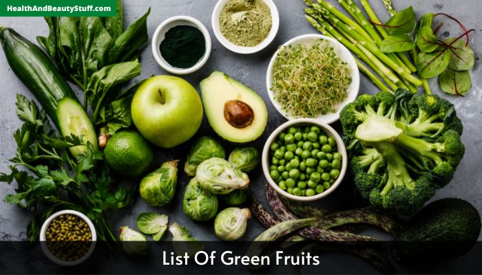 List Of Green Fruits