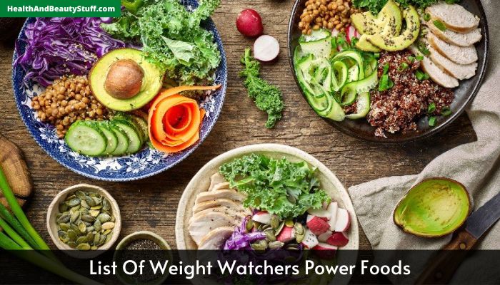List Of Weight Watchers Power Foods