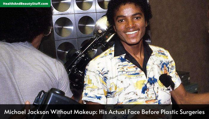 Michael Jackson Without Makeup His Actual Face Before Plastic Surgeries