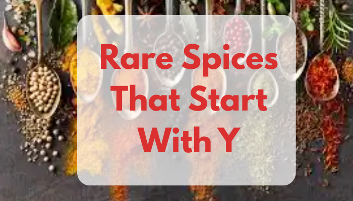 Rare Spices That Start With Y