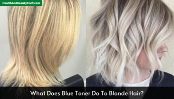 What Does Blue Toner Do To Blonde Hair