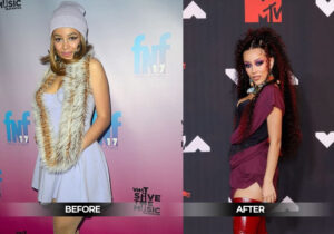 Doja Cat weight loss before and after image