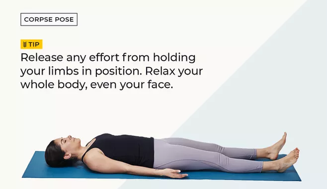 how to corpse pose - Savasana