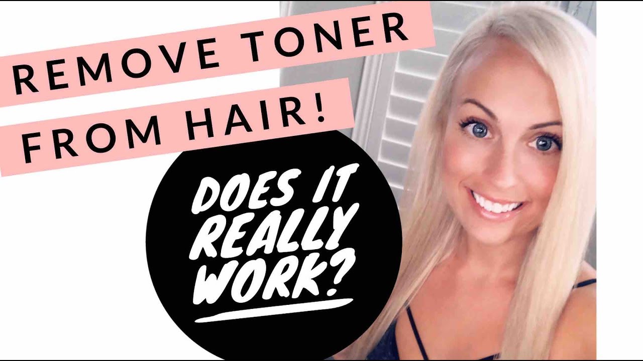 remove toner from hair