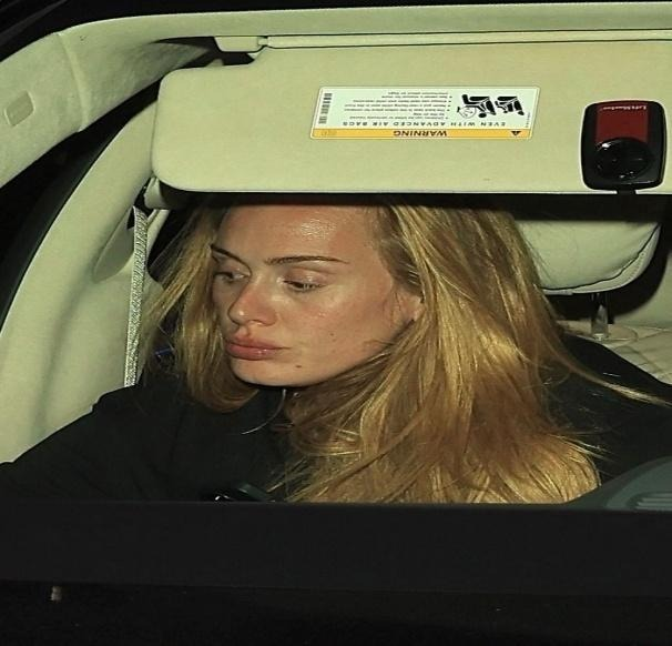 Adele Out In Beverly Hills