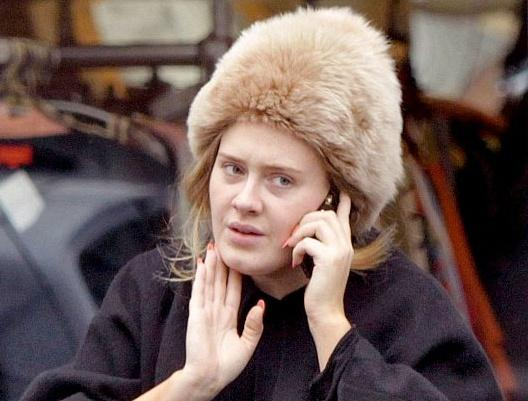 Adele With A Fur Cap