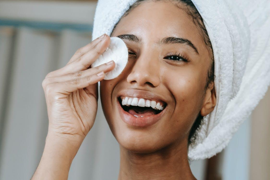 Practice gentle and regular skin cleansing