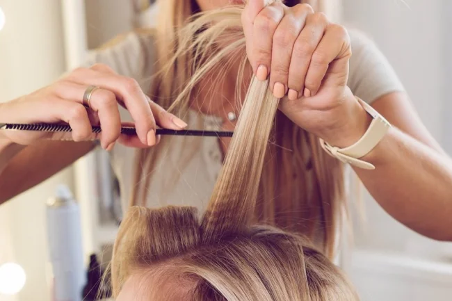 Backcomb to Prevent Slipping