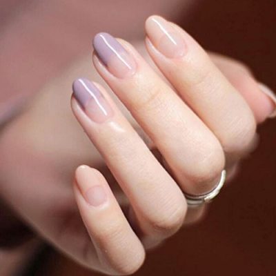 oval nails shape